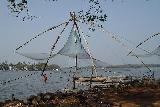Chinese fishing nets in Cochi